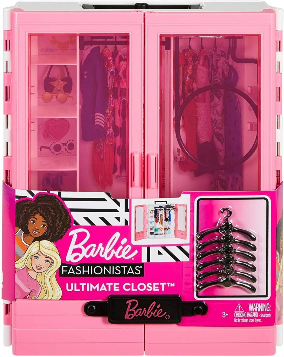 ​Barbie Fashionistas Ultimate Armadio Set Giocattolo Moda Portatile GBK11 NUOVO