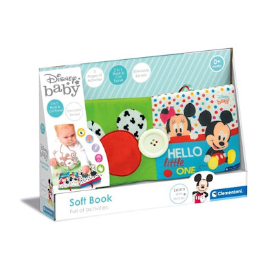 BABY GIOCO DISNEY SOFT BOOK CLEMENTONI