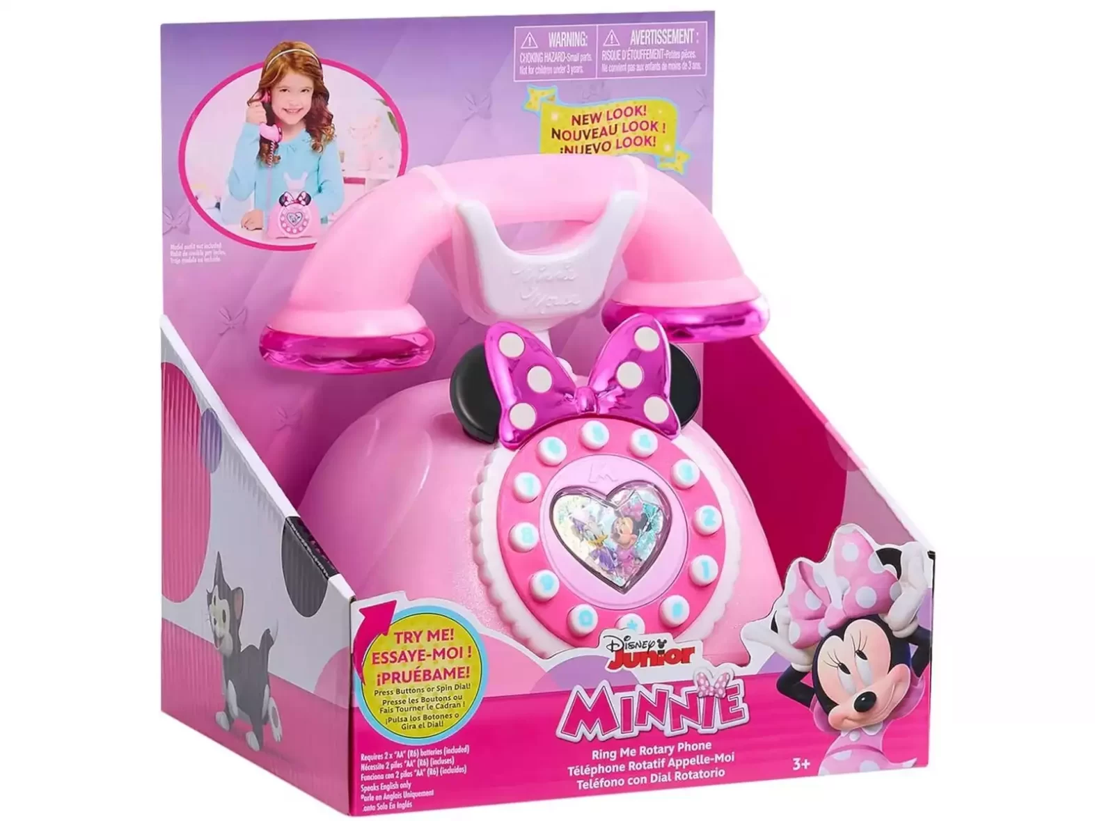 MINNIE MOUSE TELEFONO ROTANTE