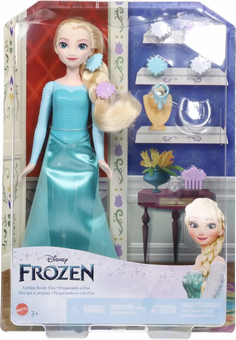 FROZEN GETTING READY ELSA