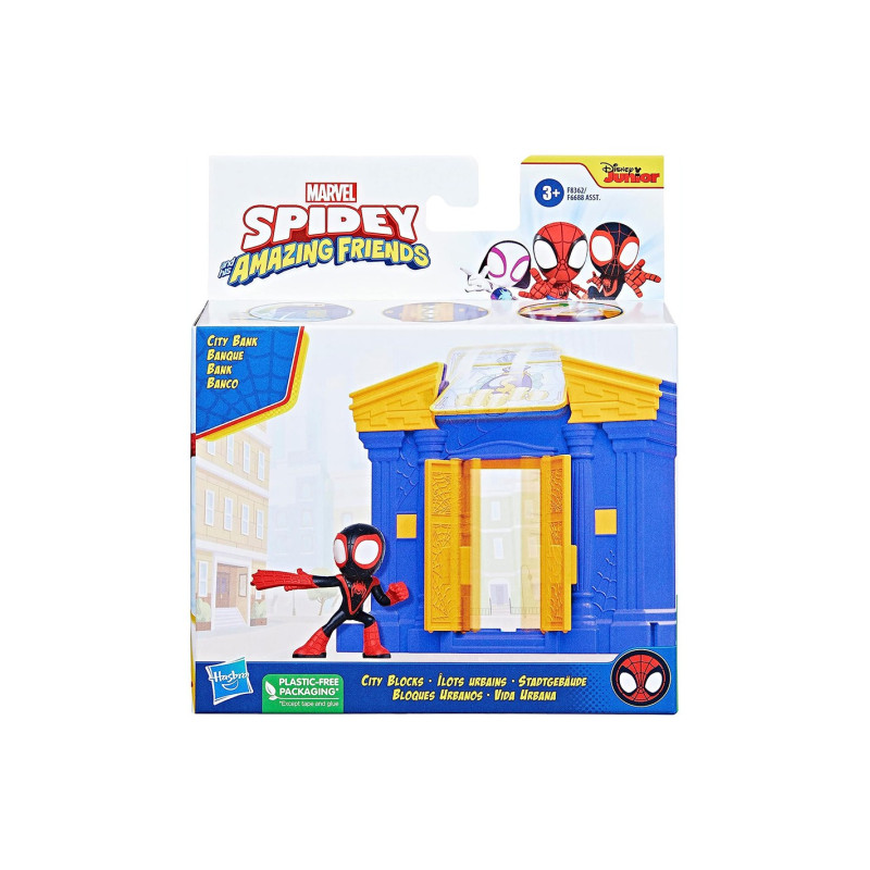 SPIDEY BANCA PLAYSET CITY BLOCK