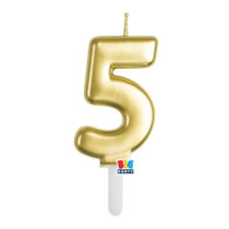 0062285_candelina-tiny-plump-oro-metal-numero-5