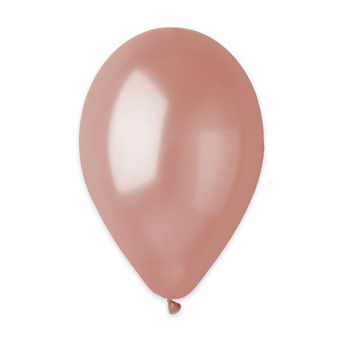 PALLONCINI 12INCH – 30CM ROSE GOLD METAL 100PZ