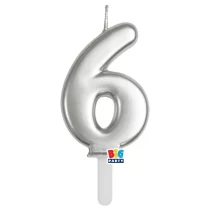 candelina-tiny-plump-7-cm-argento-metallizzato-n-6