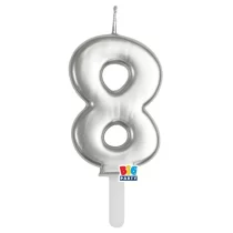 candelina-tiny-plump-7-cm-argento-metallizzato-n-8