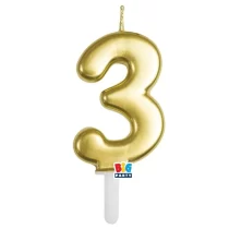 candelina-tiny-plump-7-cm-oro-metallizzato-n-3