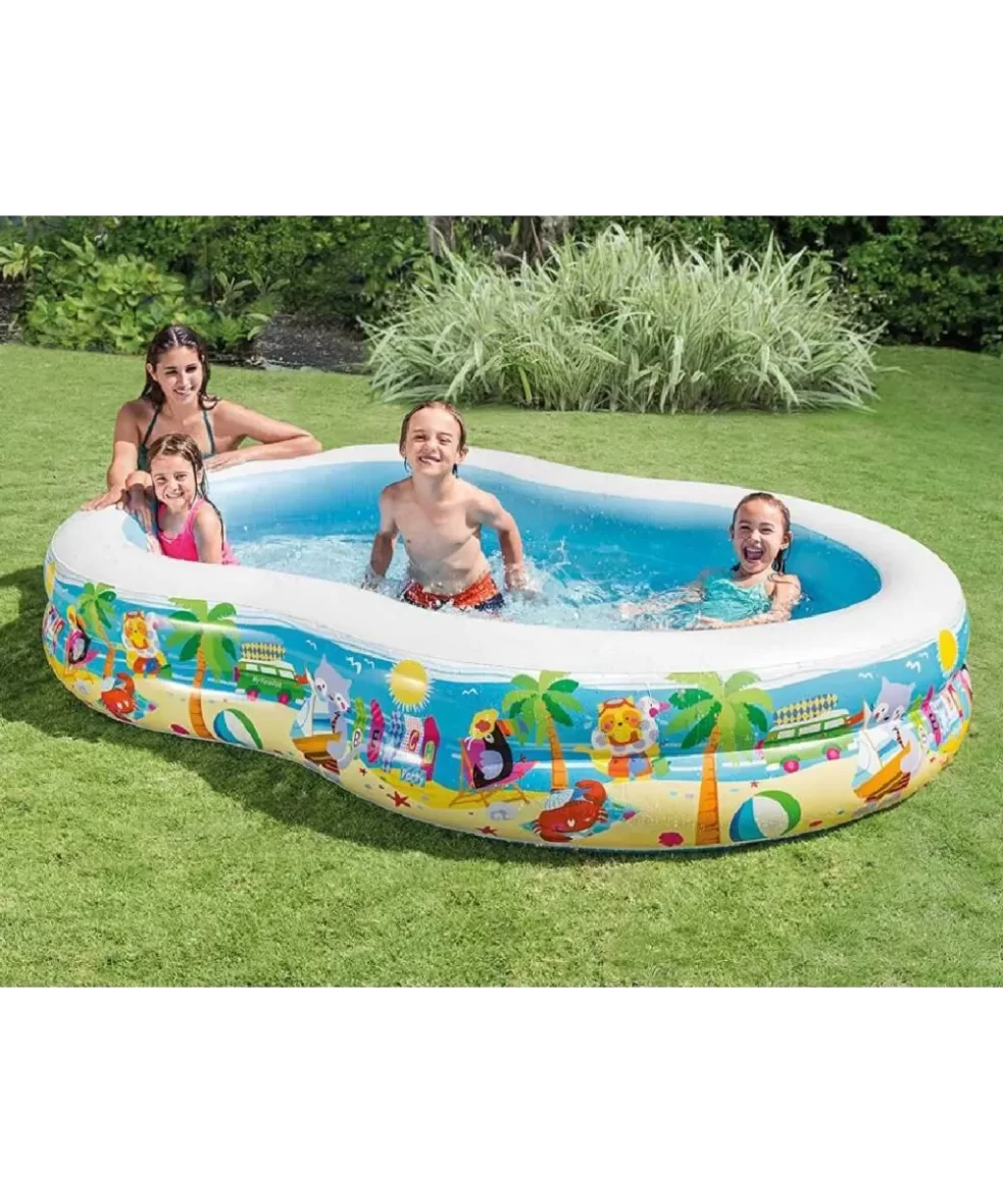 ntex Paradise Lagoon Swim Center Pool 2.62Mx1.6Mx46Cm