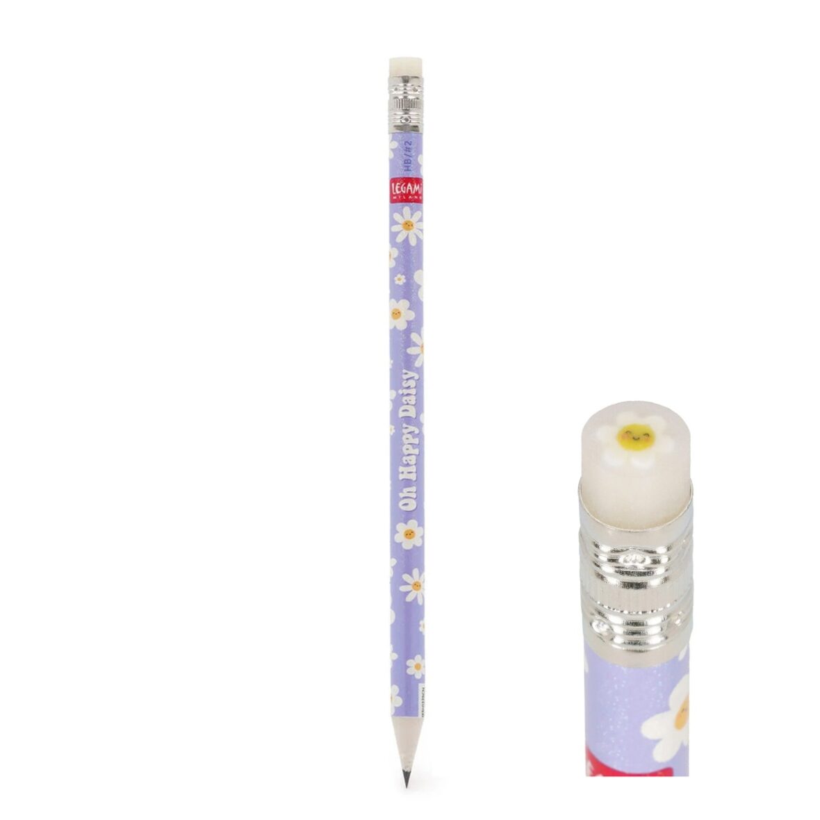 MATITA IN CARTA RICICLATA FIORI – OH HAPPY DAISY