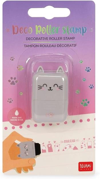 Timbro Decorativo a Rullo – Kitty – Roller Stamp