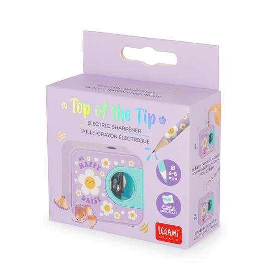 Legami – Temperamatite elettrico – top of the tip – daisy