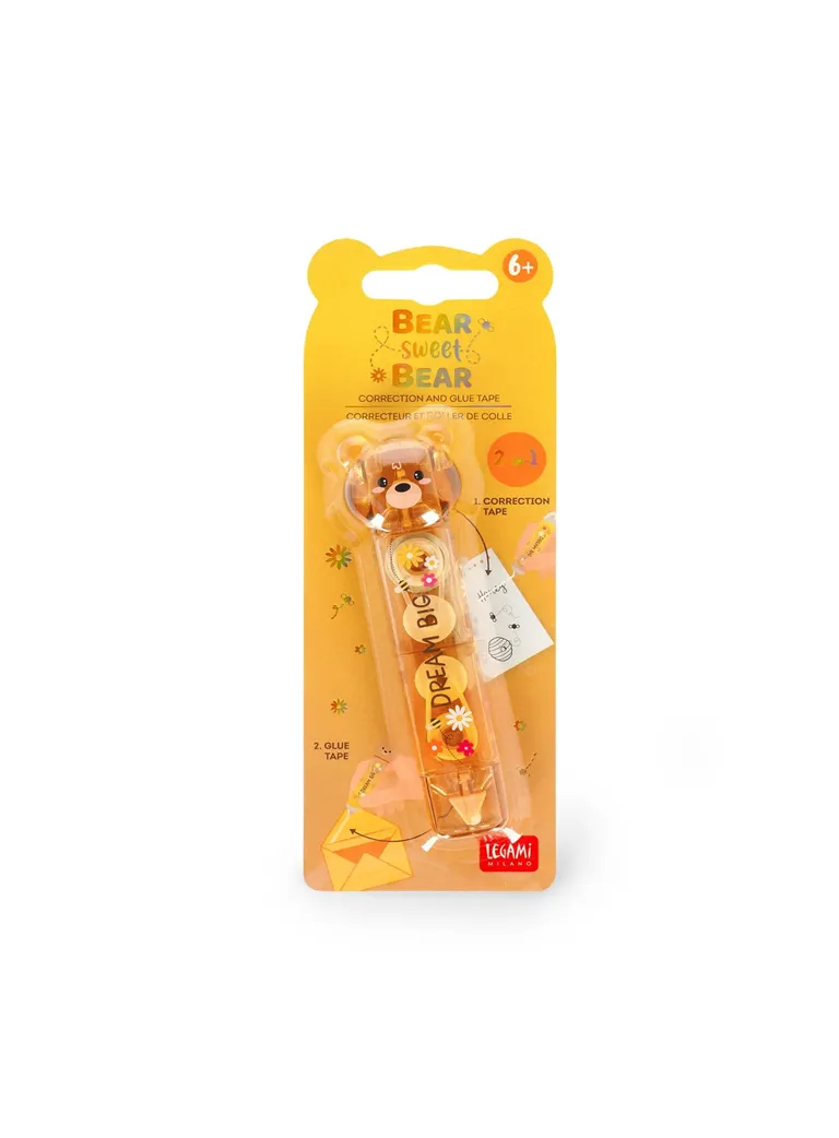 Correttore e colla a Nastro – Bear Sweet Bear